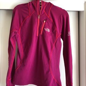 North face quarter zip